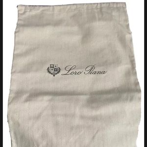 Loro piana dust bag, shoe/purse bag